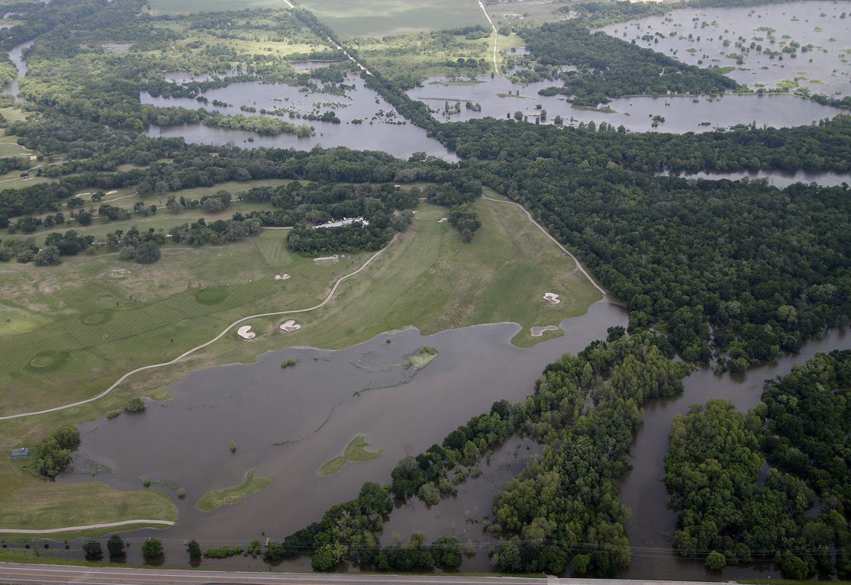 Lake Waco and dam